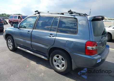 2007 Toyota Highlander из США, поврежденный, VIN JTEGD21A470159972